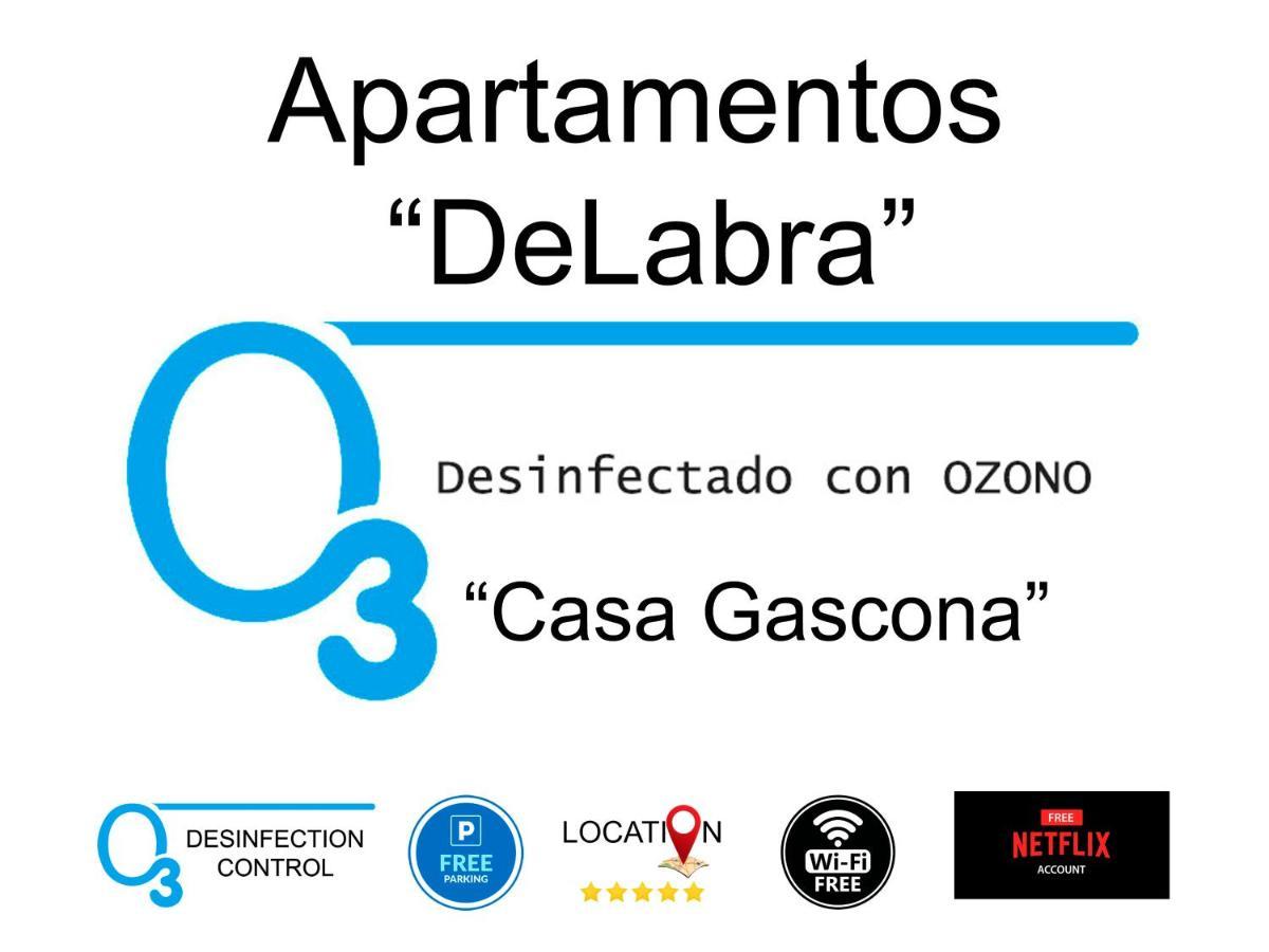 Casa Gascona Con Parking, Wifi Y Netflix Gratis!! By Delabra Apartments Oviedo Eksteriør billede